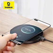 Baseus 15W Wireless Chargers For iPhone 15 14 Samsung LED Display