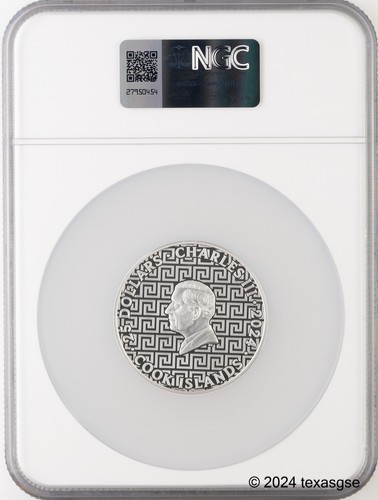 2024 Cook Islands 5oz Silver $25 Bucket List - Santorini NGC PF70 First Release - Picture 2 of 2