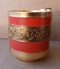 Vintage Soviet Aluminum Cup Holders. Ussr.