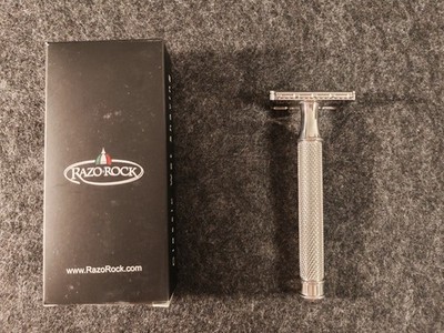 Razorock Lupo 127 Rasierhobel rasierer Edelstahl Rasier Hobel