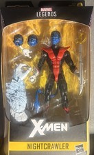 NIGHTCRAWLER Marvel Legends X-Men BAF Wendigo 6  Action Figure Hasbro Retro 90s