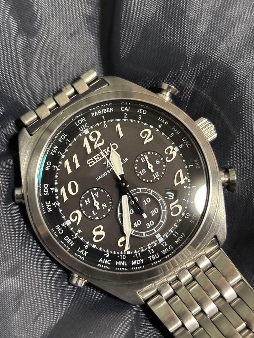 SEIKO prospex SSG017 8B92-0AV0 radio wave solar Analog Men