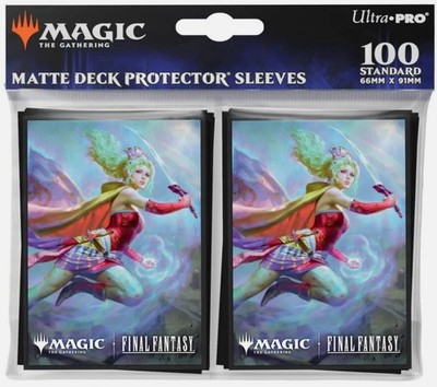 mtg card sleeves ebay Ultra Pro Terra Herald of Hope Final Fantasy Deck Sleeves Magic Gathering  MTG