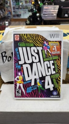 CIB JUST DANCE 4 NINTENDO WII VIDEO GAME COMPLETE IN BOX