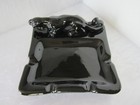 RARE ORIGINAL VINTAGE MID-CENTURY MODERN ROYAL HAEGER BLACK PANTHER ASHTRAY — photo 3