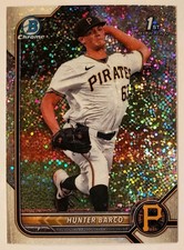 Hunter Barco 2022 Bowman Draft Chrome - #BDC-103 Sparkle Refractor (RC)!