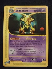 Alakazam 2/144 Pokemon Trading Card Game eCard Skyridge Lightly Played TCG LP on eBay