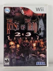 The House of the Dead 2 & 3 Return (Nintendo Wii, 2008) CIB & TESTED