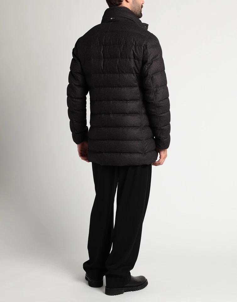 RRP€1795 HERNO Cashmere & Silk Flannel Quilted Coat IT64 US54 5XL Made in Italy - Image 2 of 4