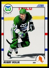 1990-91 Score Rookie & Traded Bobby Holik #10T RC