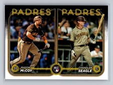 2024 Topps Update - Rookie Combos Mason McCoy, Chandler Seagle #US227 (RC)
