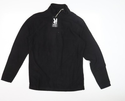 Roly schwarzes Langarm Fleece, Gr. S, neu