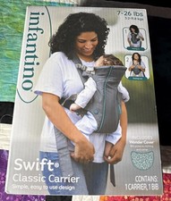 Infantino Swift Classic Carrier 2 Carrying Positions 7-26 lbs New