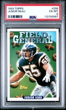 1993 TOPPS #298 JUNIOR SEAU PSA 6