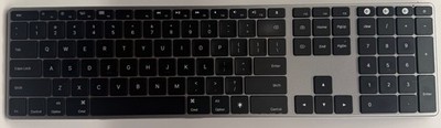 Jelly Comb Rechargeable Slim Bluetooth Wireless Backlit Keyboard for Mac OS
