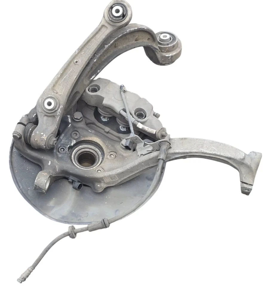 Audi A6 2012-2018 suspensión delantera izquierda lado del conductor rodillera nudillo y pinza OEM Foto 3 de 4