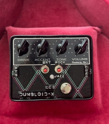 Shin's Music Dumbloid-X Modern Black Distortion Overdrive Pedal XD-045