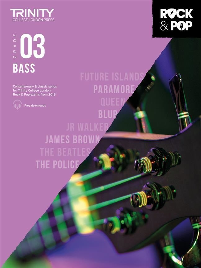 Trinity College London Rock & Pop 2018 Bass Grade 3 (Sheet music) - Image 7