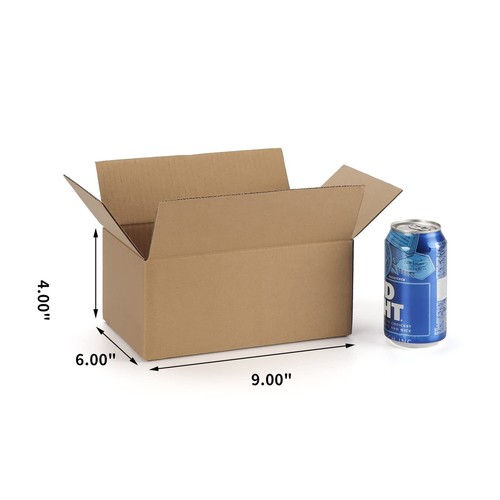 9x6x4 Shipping Boxes for Small Business, Cardboard Corrugated Mailing Packagi... - Picture 2 of 9