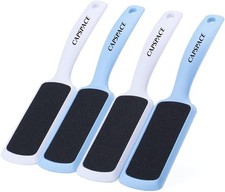 Pedicure Foot Rasp File Callus Remover, 1 Count Pack of 4 , White