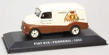 IXO,FIAT 615 1952 Ferrero white and brown, 1/43, AKI0219