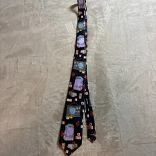 Steven Harris School Theme Novelty Neck Tie Teacher Gift Polyester Education