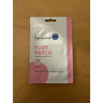 New The Pink Method Acne Patches 72ct Hydrocolloid Salicylic Acid Stickers 3 Szs