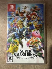 Super Smash Bros. Ultimate Nintendo Switch, 2018 "CASE  ARTWORK ONLY"