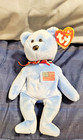 Vintage Ty Blue Beanie Baby "America" 9/11 American Red Cross Disaster Relief — photo 2