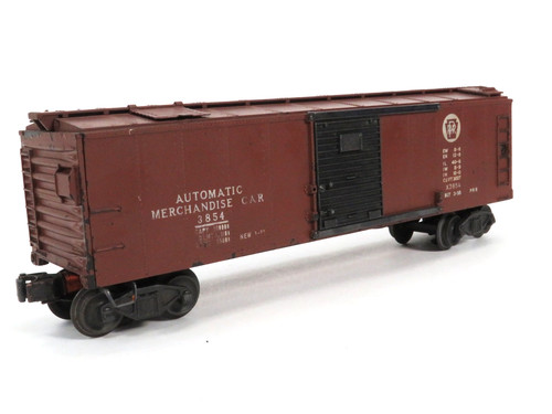 Lionel Trains 3854 Pennsylvania Railroad Automatic Merchandise Car, O Gauge