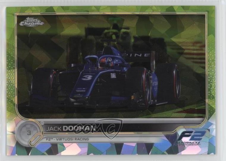2022 Chrome Sapphire Edition Formula 1 Chartreuse Refractor /199 Jack Doohan 3f0