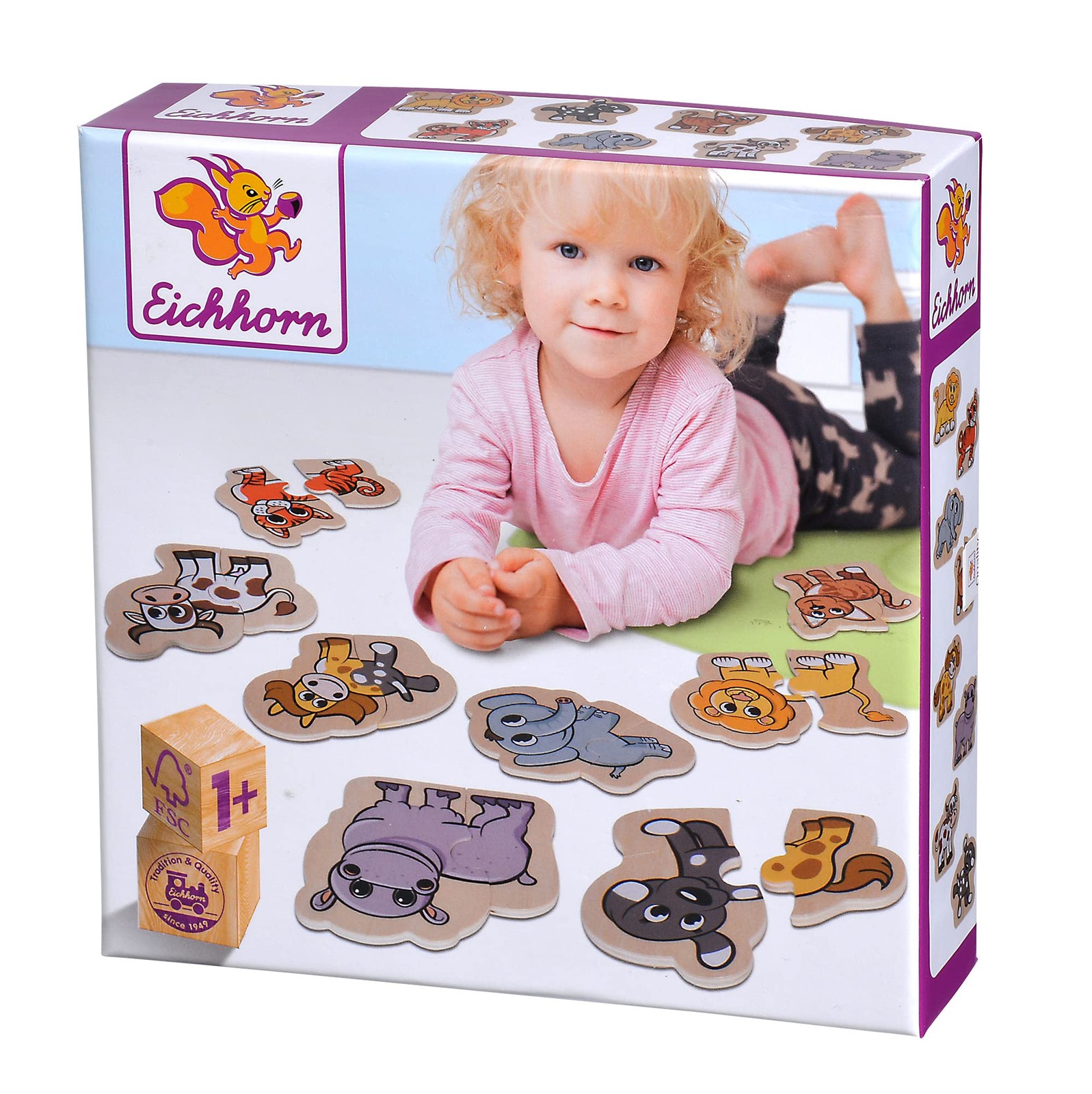 Eichhorn EH Tierpuzzle 16-TLG 4590₽