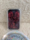 🐉 Dragon With Sword 🗡️ 1 Troy Ounce Colorized Hayleybug Mint .999 Silver Bar