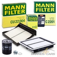 Mann-Filter Inspektionspaket Filtersatz A FÜR Subaro Forester SH SJ 2.0 D 08-13