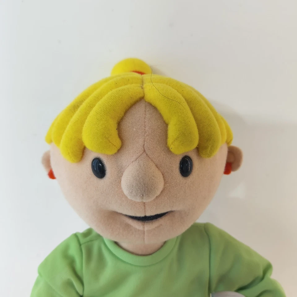 Juguete parlante de peluche Hasbro Bob the Builder Wendy Painter 2001 de colección 14" probado Foto 2 de 4