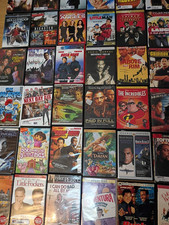 Lot of 50 Empty DVD Cases Bulk Replacement Standard Size Mostly