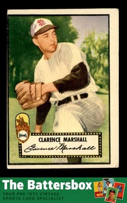 1952 Topps #174 Clarence Marshall   GOOD X3764936
