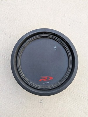 Alpine Type R 12 Inch Subwoofer Shallow Mount SWR-T12 For Parts/Rebuild 