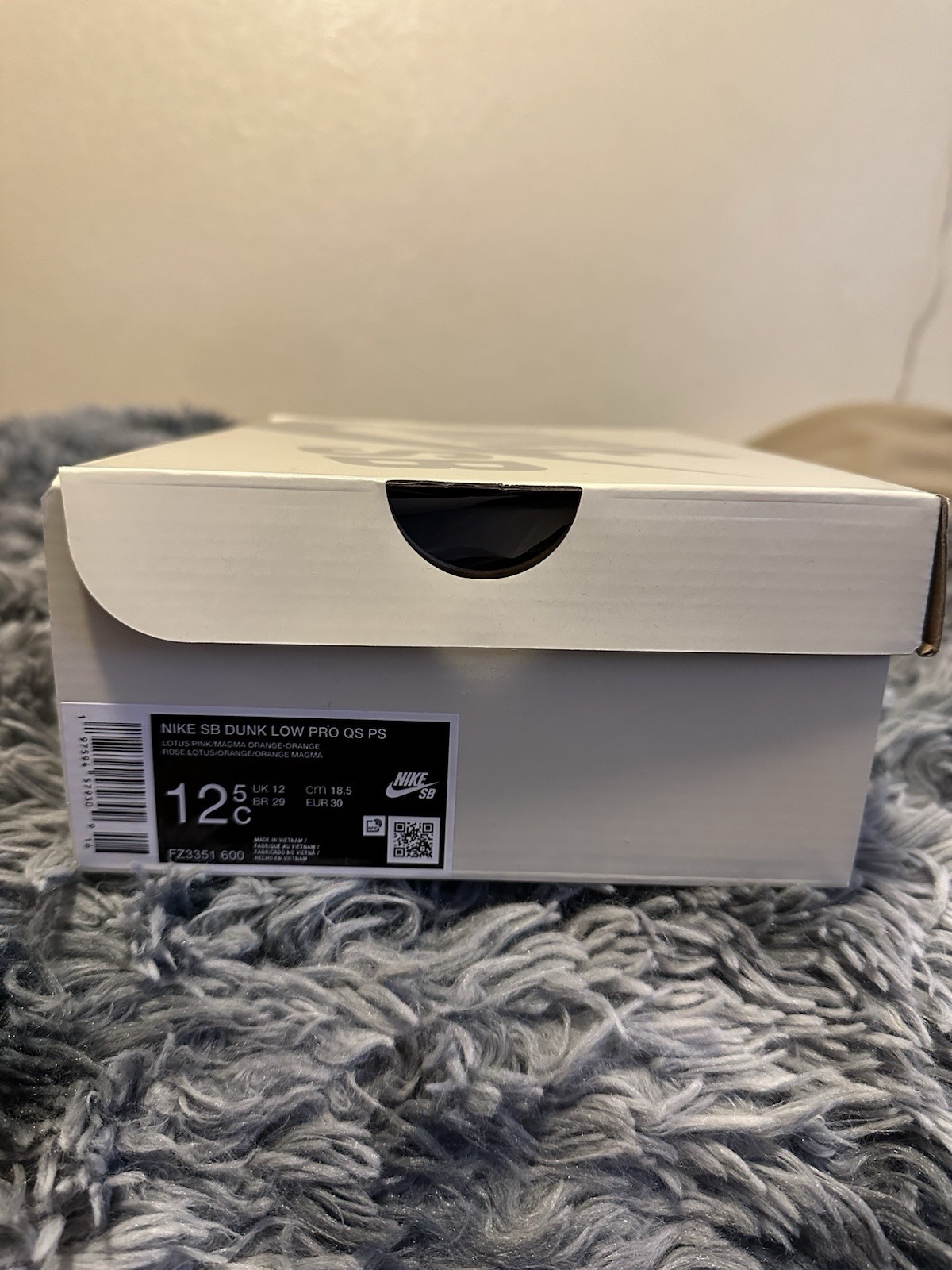 Nike SB Dunk Low Pro QS PS Powerpuff Girls Blossom 12.5C Pin