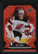 2022-23 Upper Deck Allure #16 Jesper Bratt Orange Slice