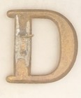 Civil War Era Early Indian Wars Company Letter D Older Reproduction — photo 2