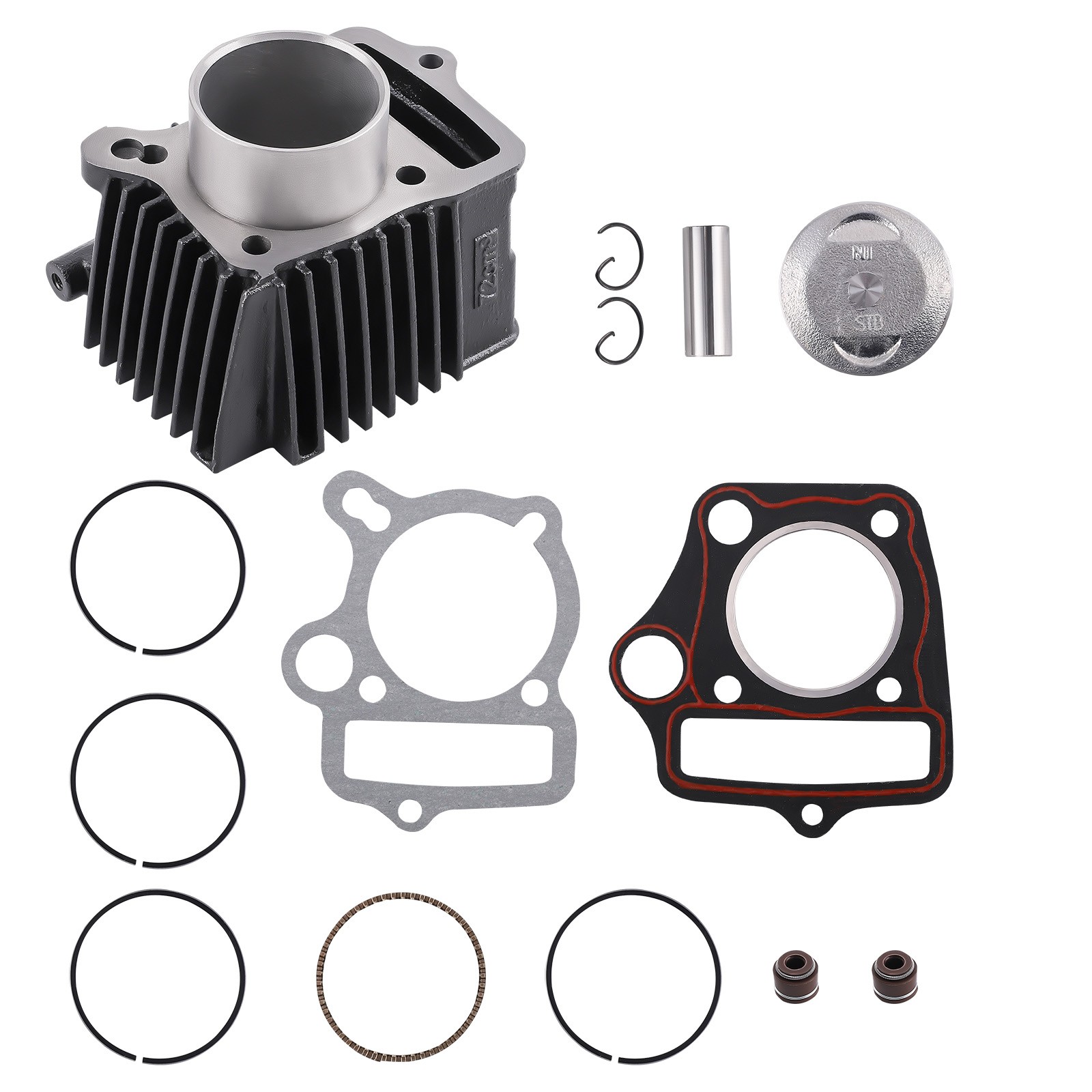 Cylinder Piston Gasket Engine Rebuild Set For Honda 70cc Crf70 Atc70 Xr70 Trx70