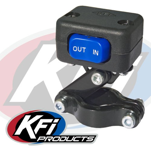 KFI Winch Kit 3000 lb For John Deere Gator XUV 560E S4 ALL (Steel Cable) - Foto 3 di 9