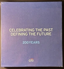 Citi 200 Years - Celebrating Past Defining Future. Slipcase. New In Shrink Wrap