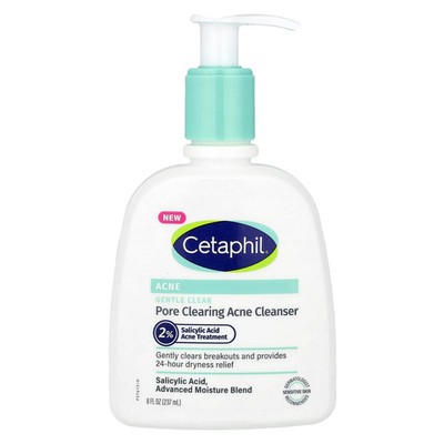 Gentle Clear, Pore Clearing Acne Cleanser, 8 fl oz (237 ml)