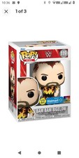 Funko Pop! WWE Bam Bam Bigelow #119 Glow Walmart Exclusive Vinyl Figure