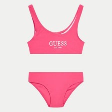 Costume Bikini Guess Fascia Logo Contrasto Bimba