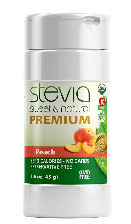 Stevia International Powdered Stevia Peach 45 г 45 г порошка