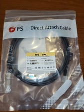 FS SFPP-PC04 4m 13ft 10G SFP Passive DAC Cable for Dell