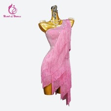 Latin Dance Dress Women's Line Clothes Suit Sport Costume Practice Wear Skirt